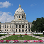 Gardens on the Minnesota Capitol grounds